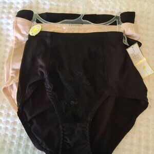 Women's New Multi-Pack Inteco High-Waist Plus Sized Shapewear 1X
